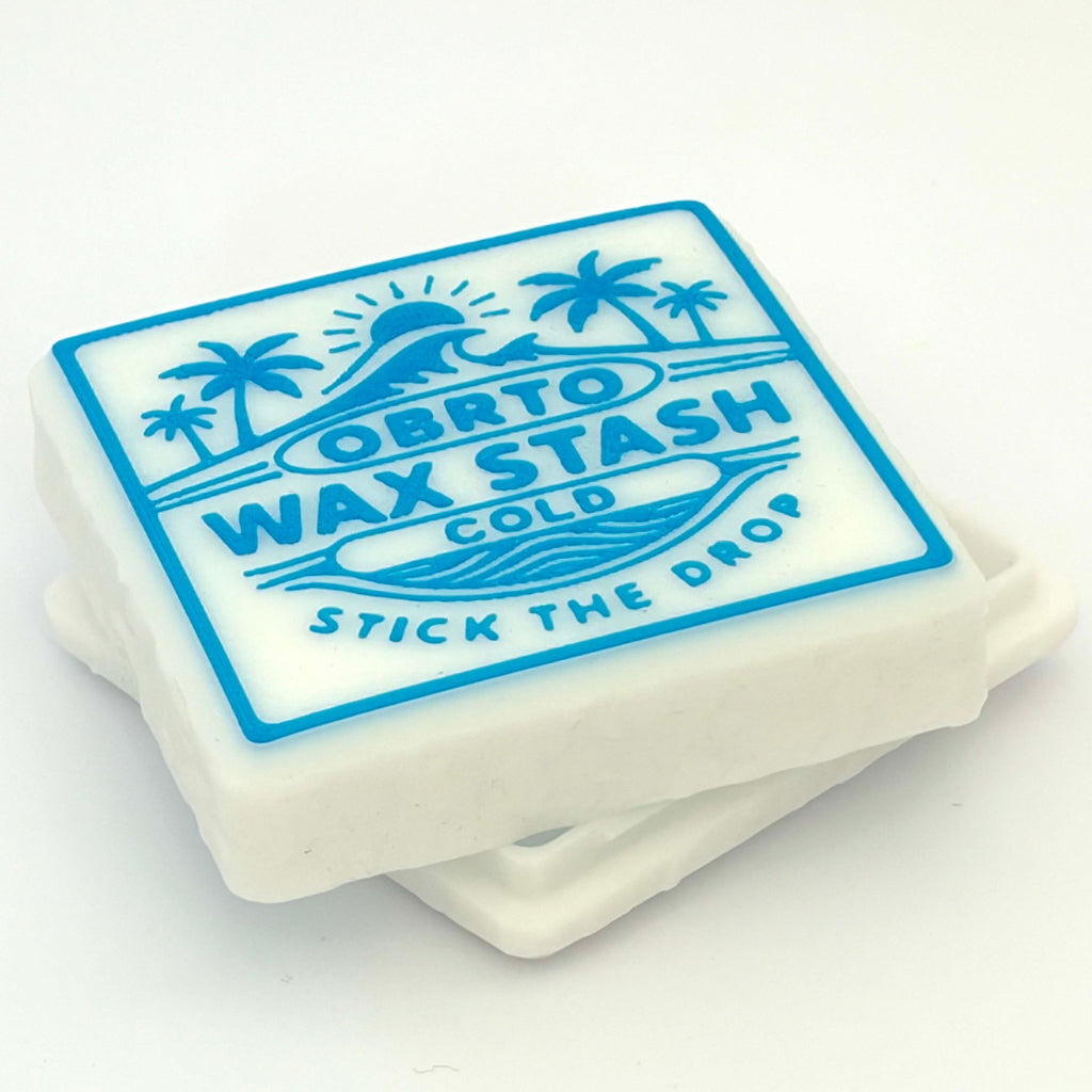 Wax stash with 'Obrto Wax Stash' branding on a white background