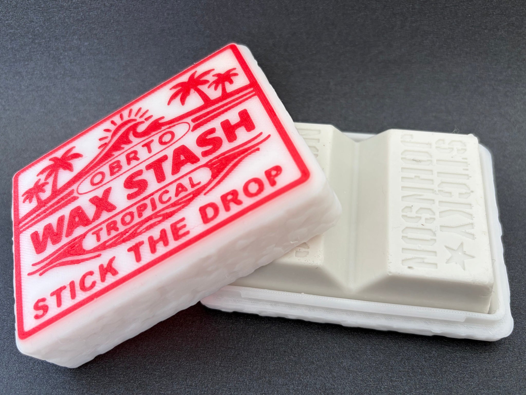 Wax Stash with a block of Sticky Johnson