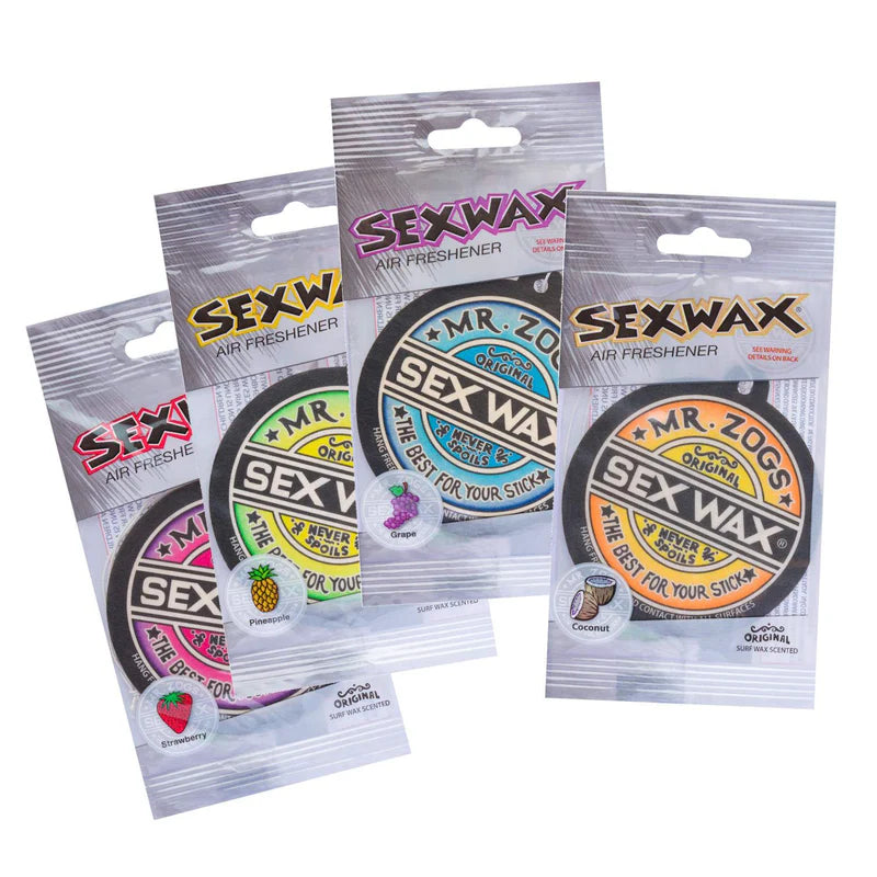 Mr Zog’s Sex Wax air freshener coconut surf scent for car