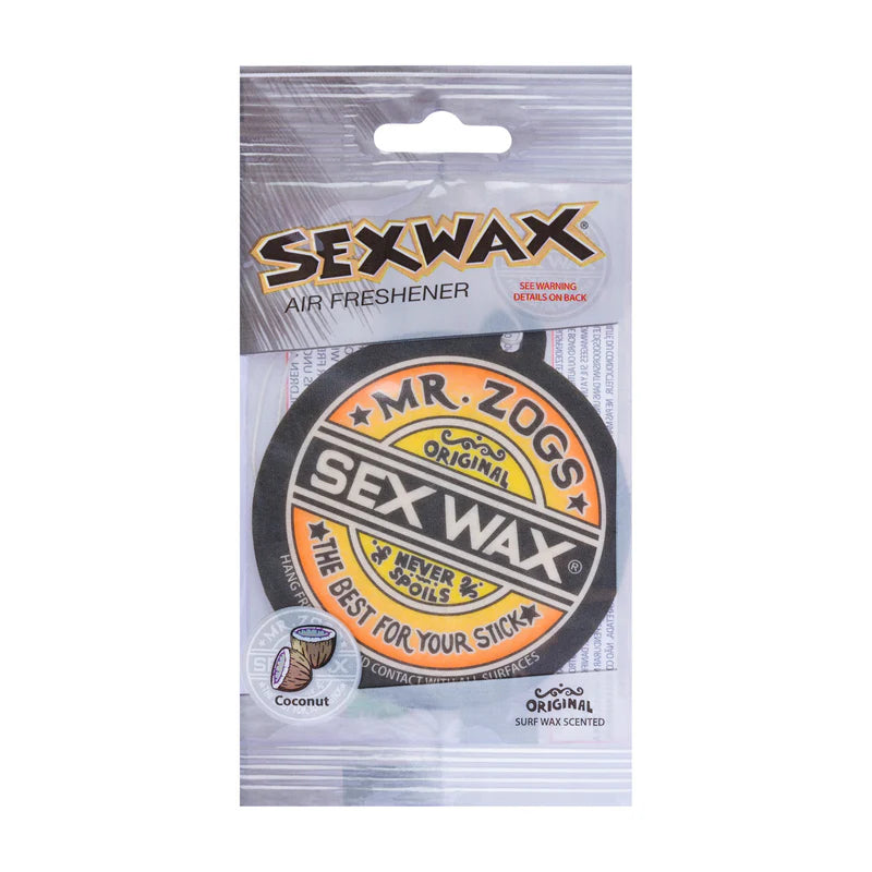 Mr Zog’s Sex Wax coconut air freshener tropical surf scent